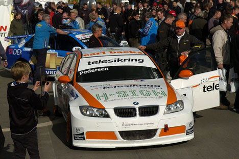 BMW'erne i Team Telesikring Racing
(Foto: Jeppe Rimmen)
